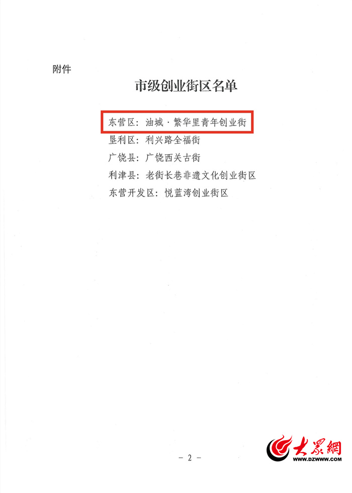 pg麻将胡了2喜报！油城·繁华里青年创业街获评市级创业街区(图3)